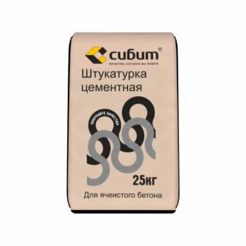 Штукатурка цементная 25 кг. СИБИТ