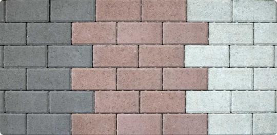 Брусчатка 100*200*60 Серый