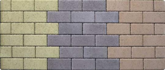 Брусчатка 100*200*40 Желтый